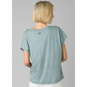 NWT PRANA SHADY SPRINGS TOP POLKA DOTS LIGHT FLOWY